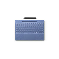 Microsoft Surface Pro 13-Zoll-Keyboard mit Slim Pen, Tastatur hellblau, DE-Layout