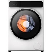 Roborock Zeo One WD10001RR4Z, Waschtrockner weiß/schwarz, WLAN & Bluetooth