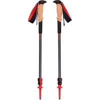 Black Diamond Trekkingstöcke Pursuit Shock M/L, Fitnessgerät grau/rot, 1 Paar, 125-140 cm