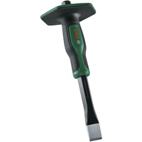 Bosch Heimwerken & Garten Flacher Steinmeißel grün/schwarz, 22x250mm mit Handschutz