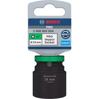 Bosch Professional PRO Impact Steckschlüsseleinsatz 24mm, 3/4" schwarz, Standard