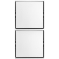 Busch-Jaeger Kombinationsschalter Wechselschalter Aufputz weiß, Retail