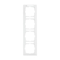 Busch-Jaeger Rahmen vierfach 1724 NSKA-214 weiß, Retail