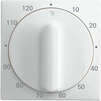 Busch-Jaeger Zentralscheibe, Rahmen weiß, Retail