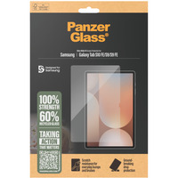PanzerGlass Displayschutz Ultra-Wide Fit, Schutzfolie transparent, Samsung Galaxy Tab S 10 FE / S9 / S9 FE