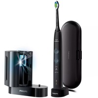 Philips Sonicare Protective-Clean HX6850/57, Elektrische Zahnbürste schwarz/grau