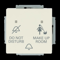 Busch-Jaeger Klingeltaster Einschalteinheit Do Not Disturb Make Up Room weiß, Retail