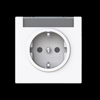 Busch-Jaeger Schutzkontaktsteckdose Schutzkontakt Safety Plus weiß, Retail