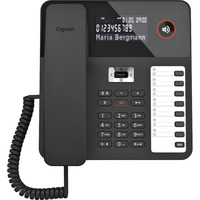 Gigaset DESK 800A, analoges Telefon schwarz