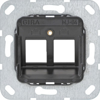 Gira Modular Jack 4 2fach Unterputz Tragring Retail