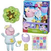 Hasbro Peppa Pig Grunz und Kuschel Evie Babypuppe 