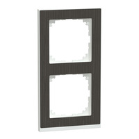 Merten Decor Rahmen 2 fach eiche, Retail