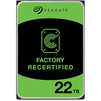 Seagate Exos 22 TB Generalüberholt, Festplatte SATA 6 Gb/s, 3,5"