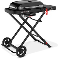 Weber Gasgrill Traveler Stealth schwarz, zusammenklappbar