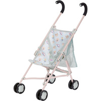 ZAPF Creation BABY born Kinderwagen mit Tasche Dschungel, Puppenwagen 