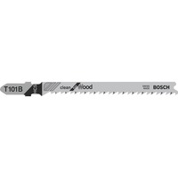 Bosch Professional Stichsägeblatt T 101 B Clean for Wood, 100mm 25 Stück