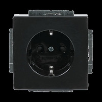 Busch-Jaeger Schutzkontakt Steckdosen Einsatz anthrazit, Retail