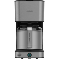 Cecotec Coffee 66 Drop & Thermo , Filtermaschine edelstahl/schwarz, 950 Watt