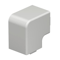 OBO Flachwinkelhaube WDK HF40040RW, Abdeckung weiß, Retail