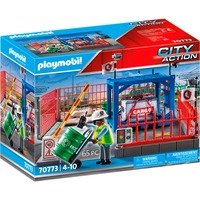 PLAYMOBIL 70773 City Action Frachtlager, Konstruktionsspielzeug