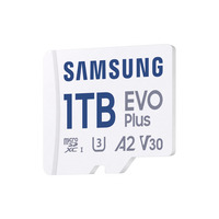 Samsung EVO Plus 1.0TB microSDXC , Speicherkarte weiß, UHS-I U3, Class 10, V30, A2