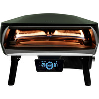 Witt Pizzaofen ETNA Rotante Control 16"  dunkelgrün, für Pizzen bis ca. Ø 40cm, rotierender Pizzastein