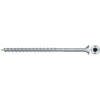 fischer Spanplattenschraube PowerFast II 6,0x100 Senkkopf TX 100 Stück, mit Teilgewinde, verzinkt