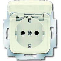 Busch-Jaeger Steckdosen Einsatz mit Klappdeckel Retail