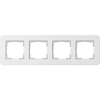 Gira Abdeckrahmen vierfach weiß, Retail