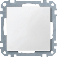 Merten Blindabdeckung mit zentraler Abdeckplatte für Unterputzgeräte weiß, Retail