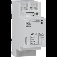 -1 IP-Router für KNX, Linienkoppler, Ethernet, Montageart Hutschiene, 2 TE, IP21 Retail
