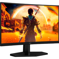 AOC C24G42E, Gaming-Monitor 59.9 cm (23.6 Zoll), schwarz (matt), FullHD, VA, Curved, Adaptive-Sync, HDR, 180Hz Panel