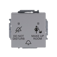 Busch-Jaeger Klingeltast Einsatz, Taster aluminium, Retail