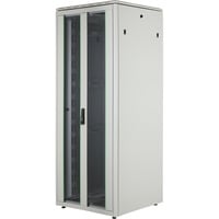 Digitus Netzwerkschrank Unique Serie - 800x800 mm (BxT), IT-Schrank hellgrau, 42 Höheneinheiten