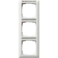 Gira Rahmen 3fach mit Schriftfeld weiß, Retail