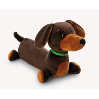 NICI Kuscheltier Dackel 27cm liegend braun