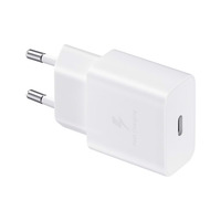SAMSUNG Schnellladegerät 15 Watt EP-T1510, mit Kabel weiß, PD, 1 Meter Kabel