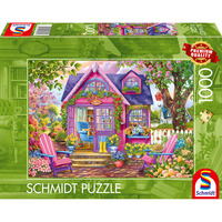 Schmidt Spiele Ein Häuschen zum Verlieben, Puzzle 1000 Teile