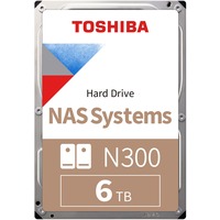 Toshiba N300 6 TB, Festplatte SATA 6 Gb/s, 3,5", Retail