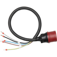 Anker SOLIX CEE-16A Drehstromstecker rot, 5-polig, für 11kW Anker SOLIX V1