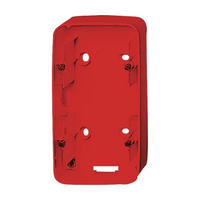 Busch-Jaeger Aufputz Gehäuse für Einsätze und Zentralscheiben mit Abdeckrahmen rot, Retail