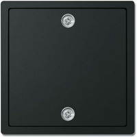 Busch-Jaeger Zentralscheibe für Zugschalter mit Schraubbefestigung, Abdeckung schwarz, Retail