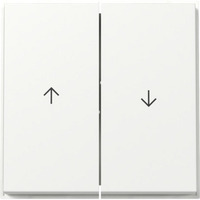 Gira Wippe zweifach mit Pfeilsymbolen weiß, Retail