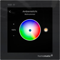 Homematic IP Glasdisplay - plus (HmIP-WGD-PL), Bedienteil schwarz