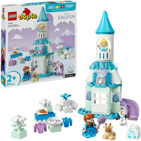 LEGO 10455 DUPLO Disney Annas und Elsas Party im Eispalast, Konstruktionsspielzeug 
