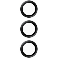 PanzerGlass Hoops Kameraschutz, Schutzfolie schwarz/transparent, Samsung Galaxy S24, S23, S23 Plus