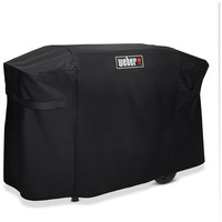 Weber Premium Abdeckhaube für Slate Plancha GPD 71, Schutzhaube schwarz