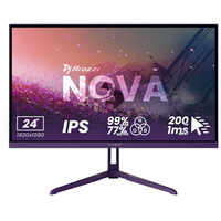 Arozzi Nova 24T1K200, Gaming-Monitor 61 cm (23.8 Zoll), lila, FullHD, IPS, HDMI, DP, Adaptive-Sync, HDR, 200Hz Panel