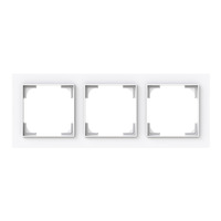 Busch-Jaeger Abdeckrahmen dreifach weiß, Retail