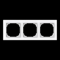 Busch-Jaeger Abdeckrahmen dreifach weiß, Retail